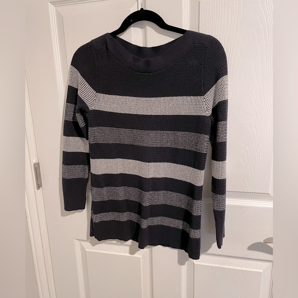 Market and Spruce Navy Sweater
